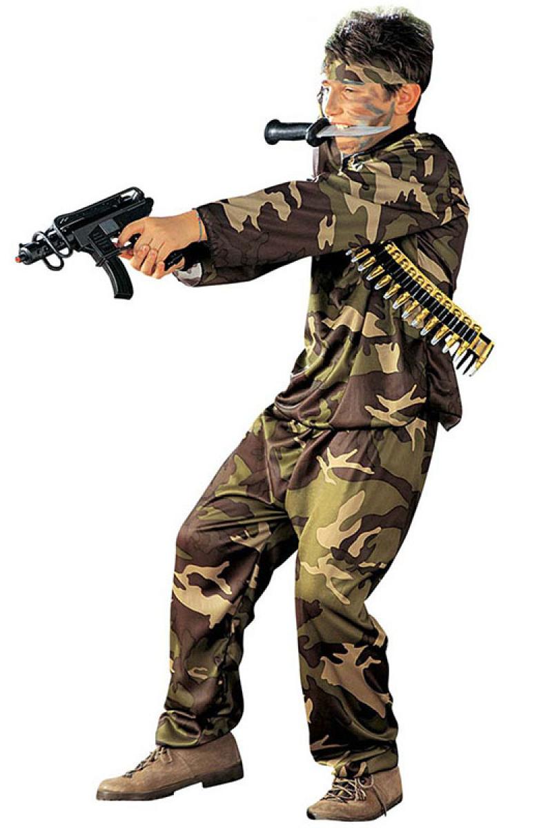 Militaire soldat 5/7 ans