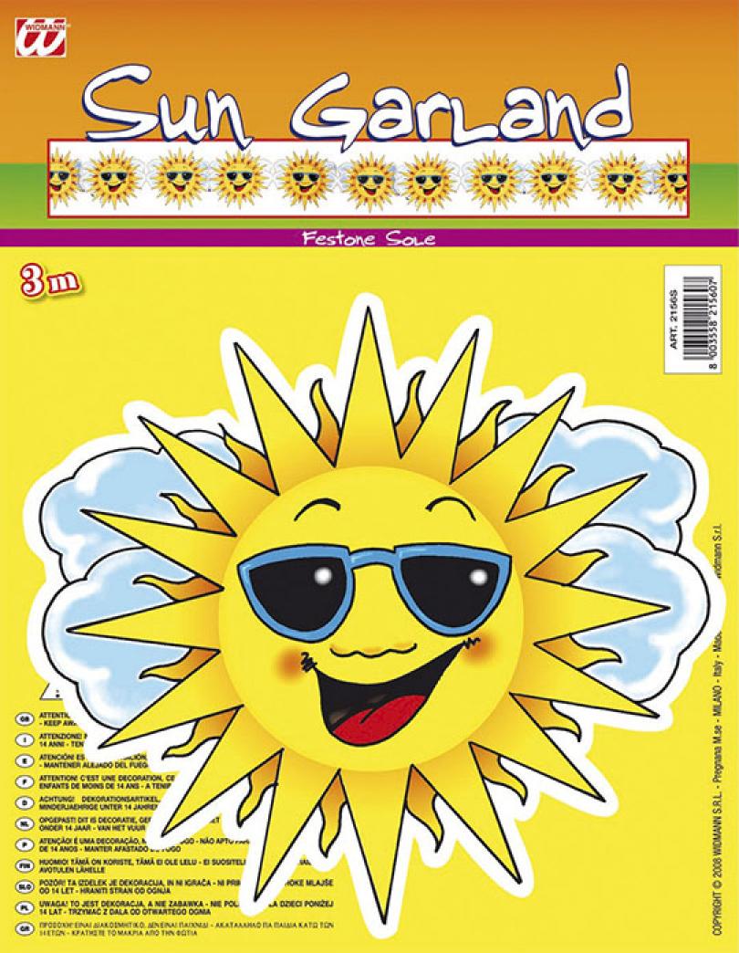 Guirlande soleil 3 metres