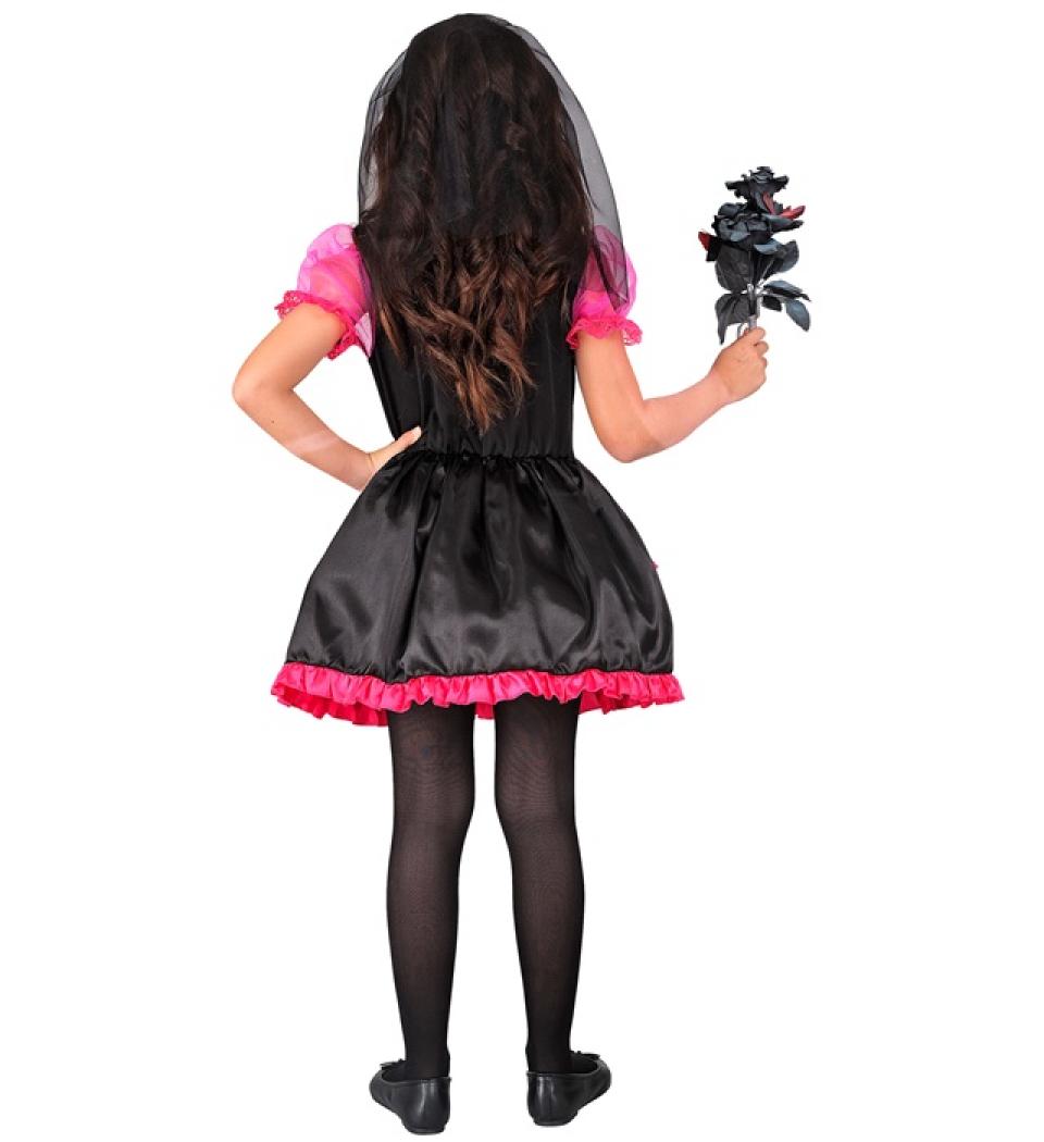 Robe fille jour des morts taille 8/10 ans