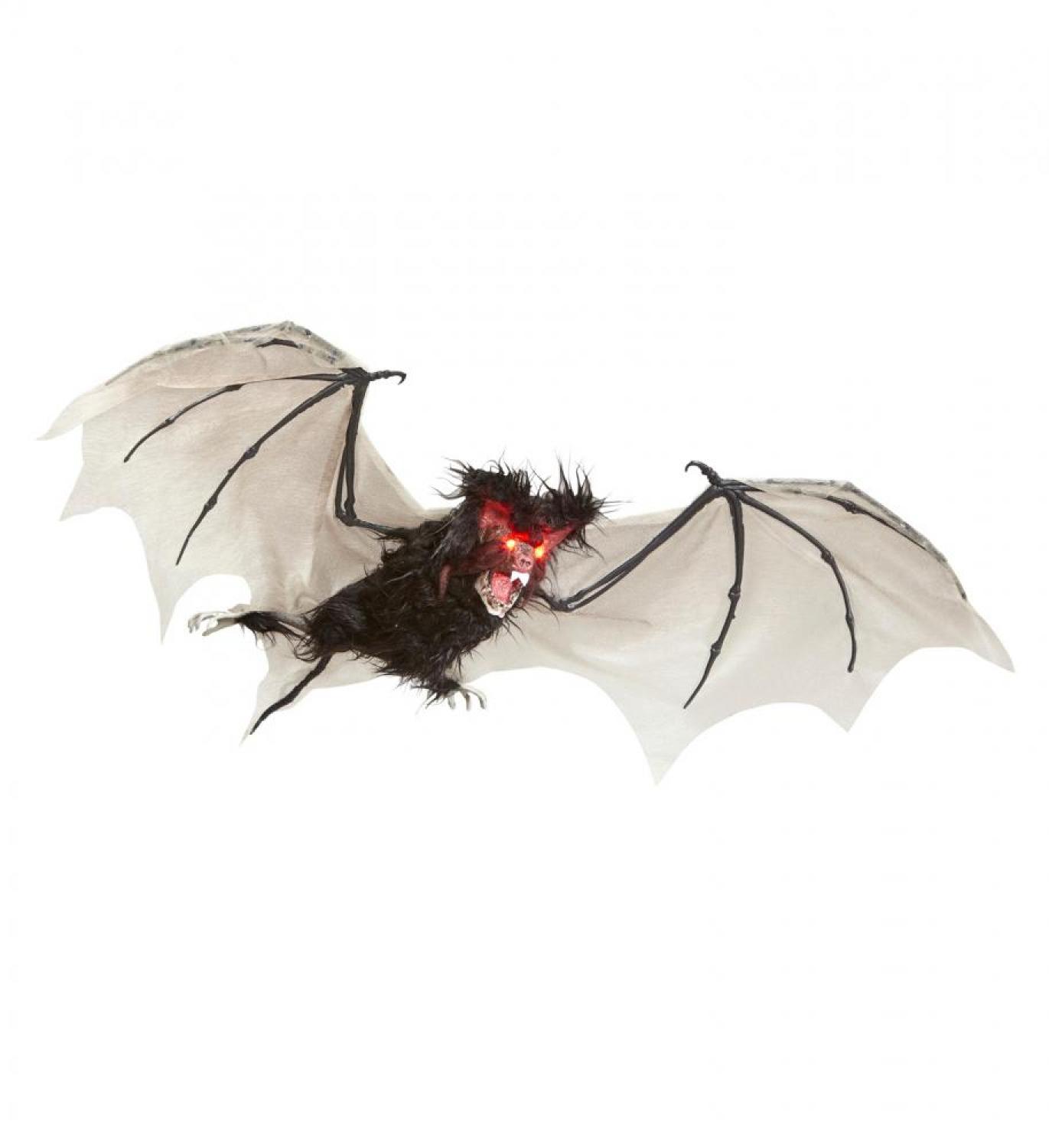 Chauve-souris poilue 89cm lumineuse
