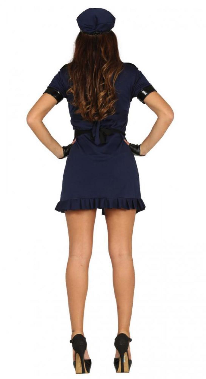 Robe policière bleue taille L