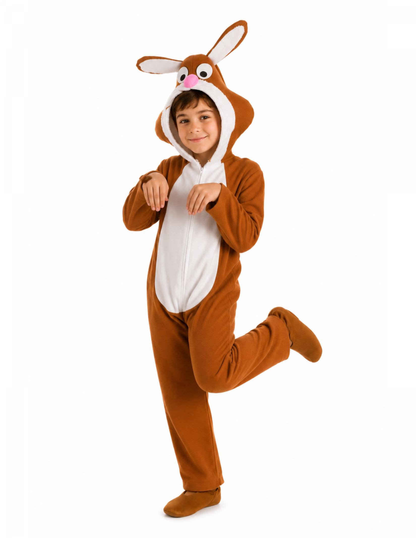 Déguisement de lapin marron enfant taille 8/10 ans 