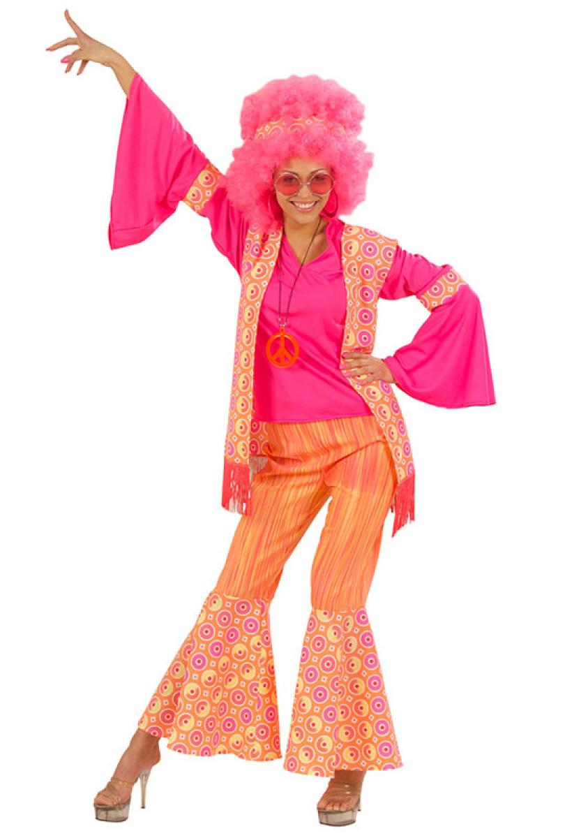 Femme Hippie rose taille M
