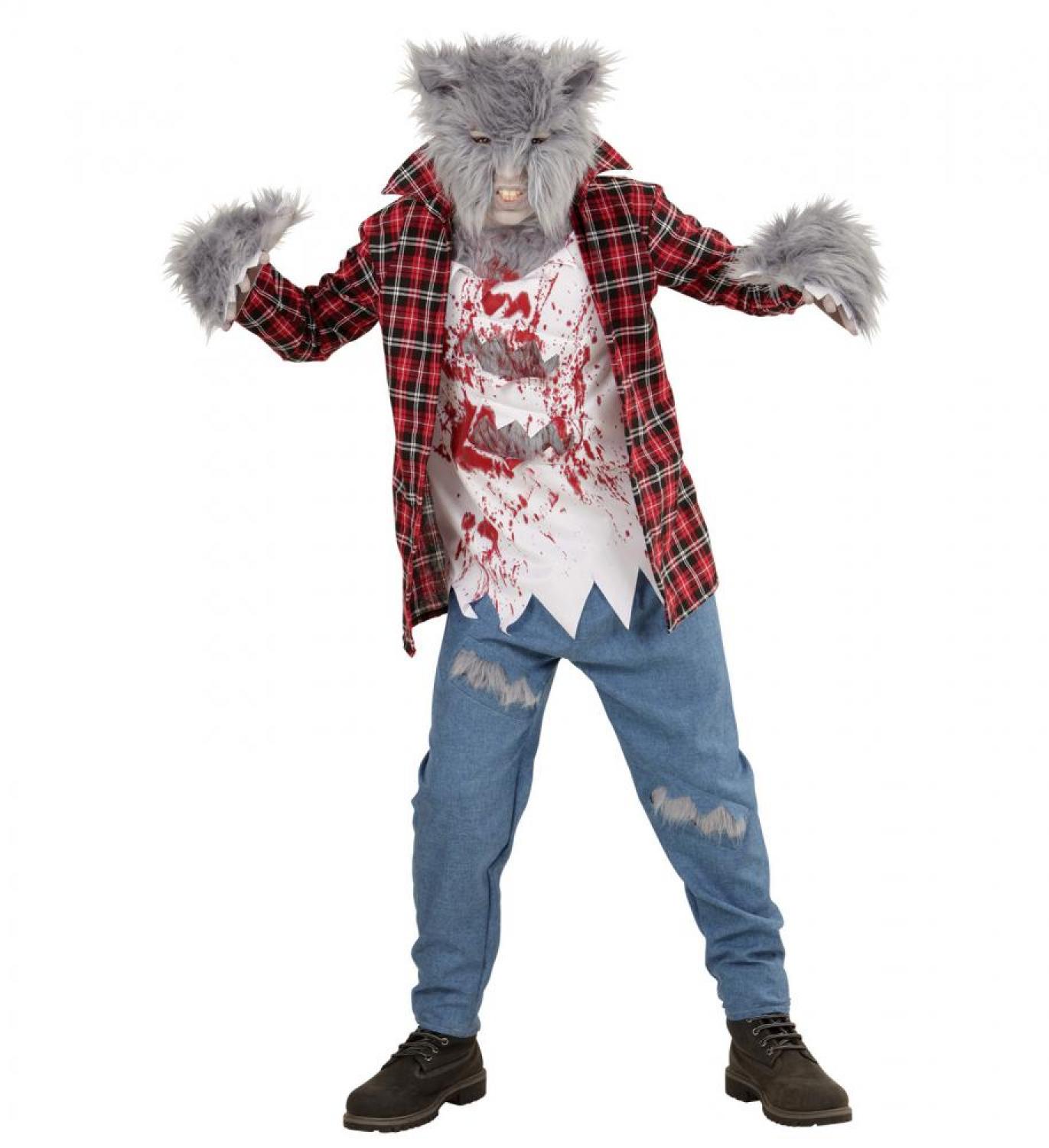 Loup garou enfant taille 11/13 ans