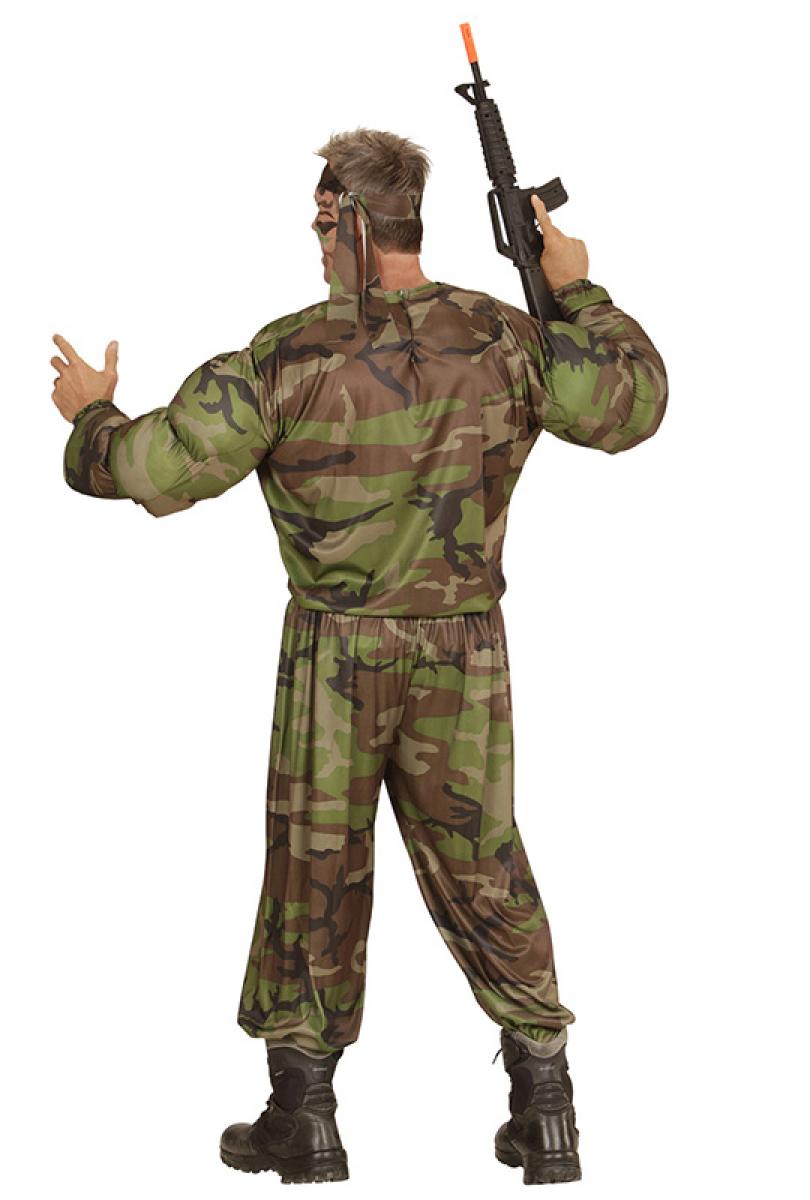 Militaire soldat Musclé taille L