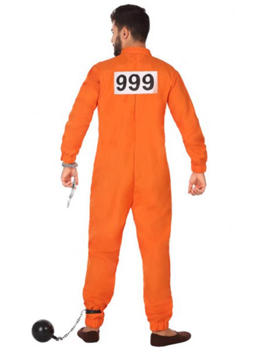 Combinaison prisonnier orange taille M/L