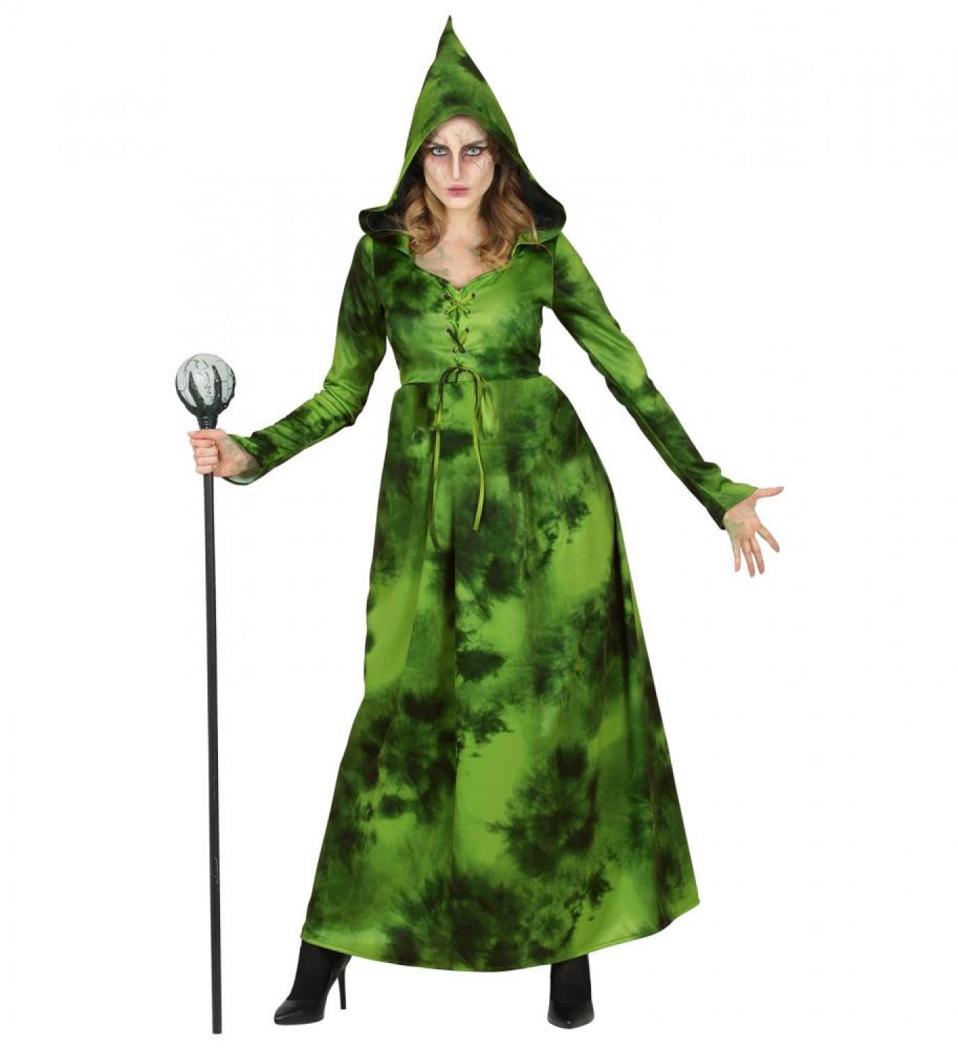Sorcière verte de la forêt taille XXL