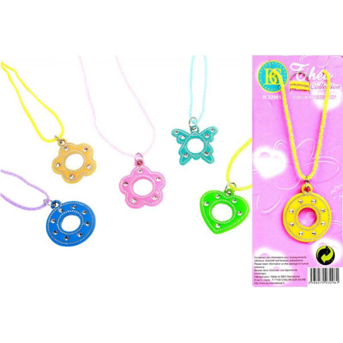 Collier pendentif brillant (E5-5)