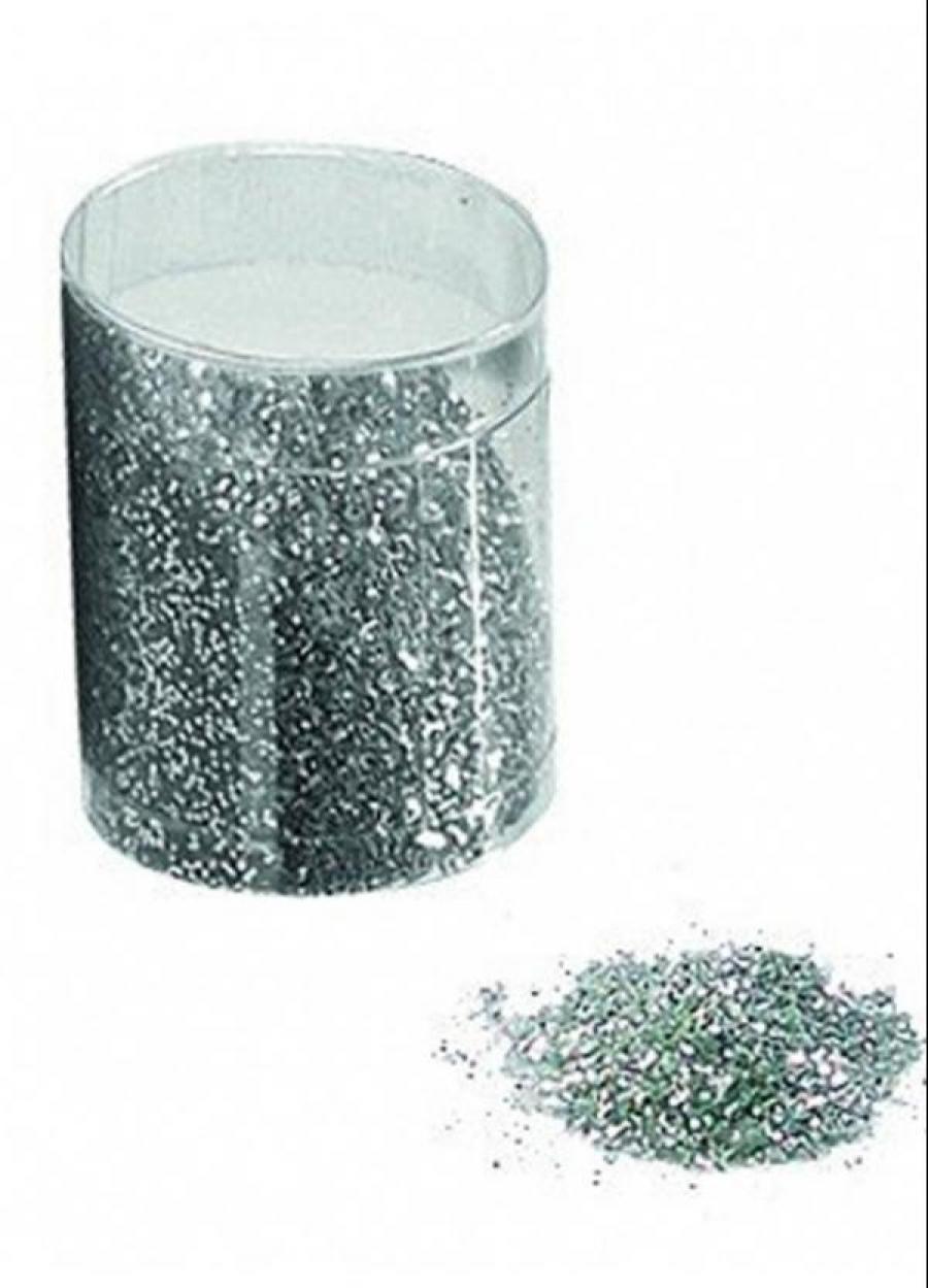Paillettes sèches biodégradables 20gr argent