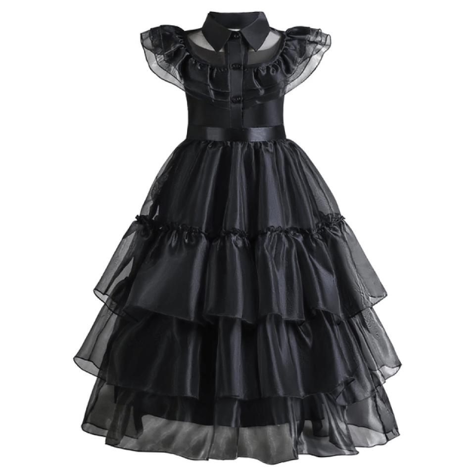 Robe noire écolière du mercredi 7/9 ans