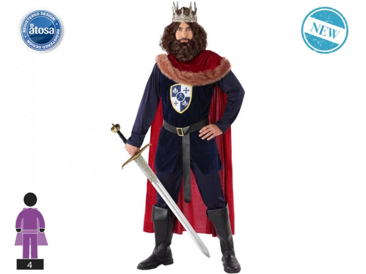 Roi médiéval marine taille XL
