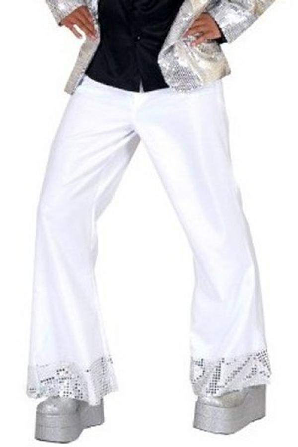 Pantalon disco blanc taille 36/38