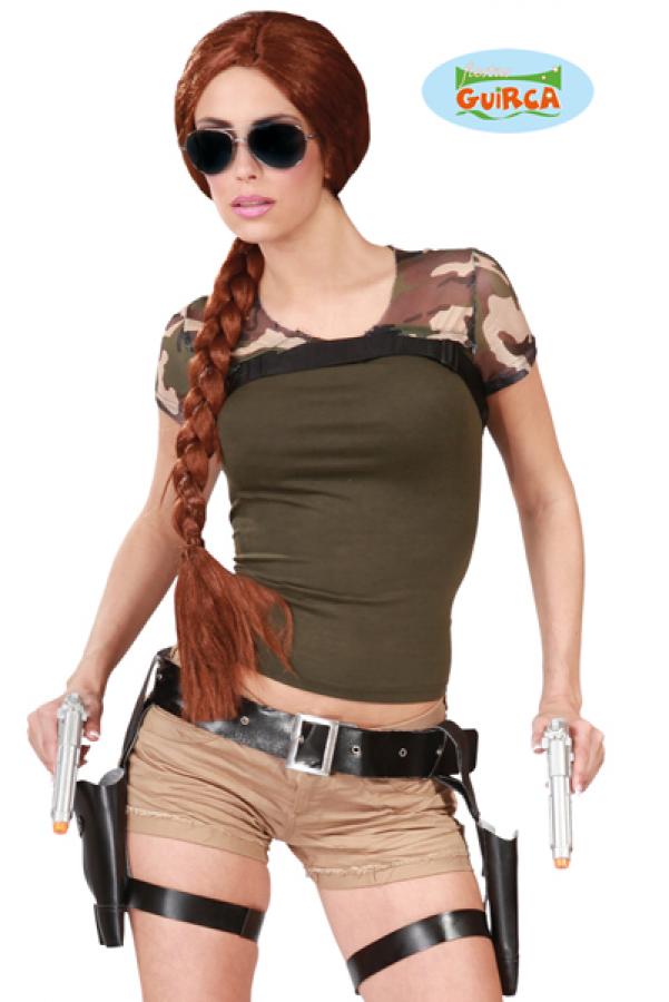 Cartouchière double pistolets Lara Croft