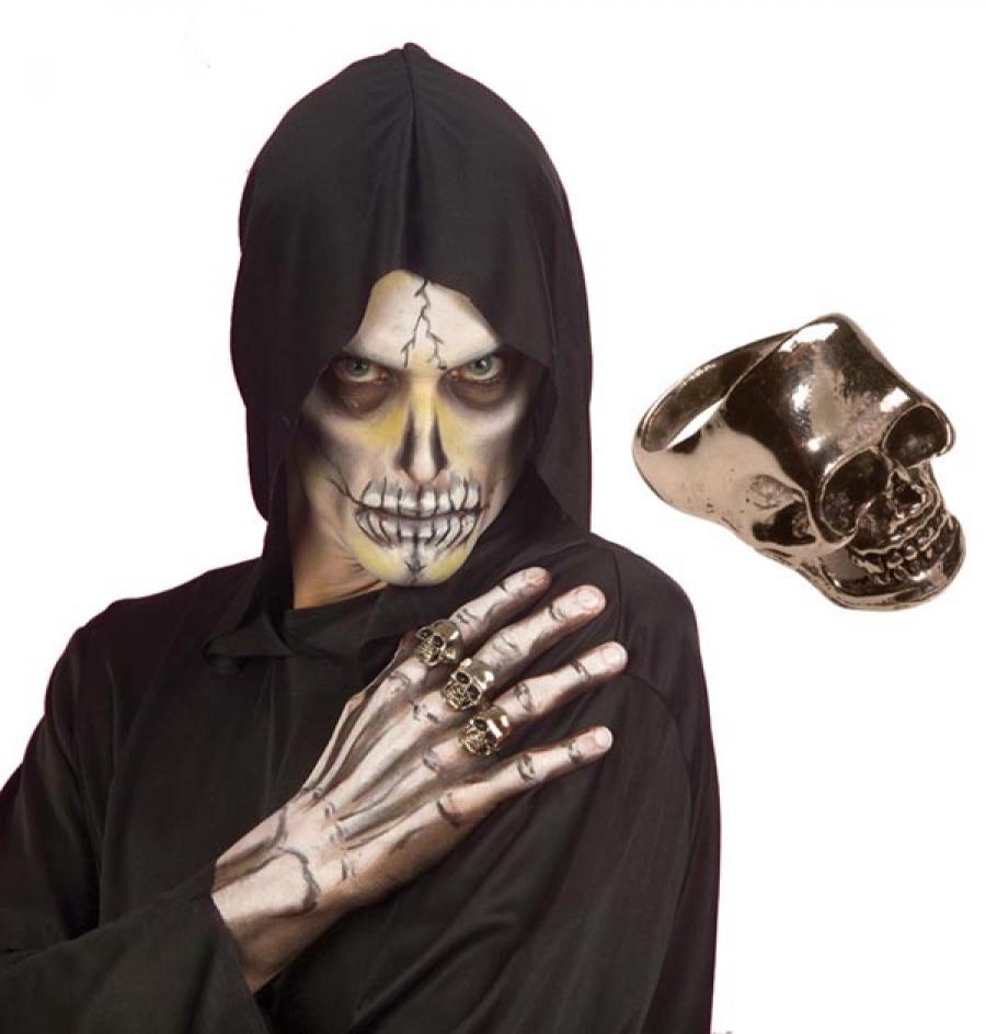 Bague tête de mort