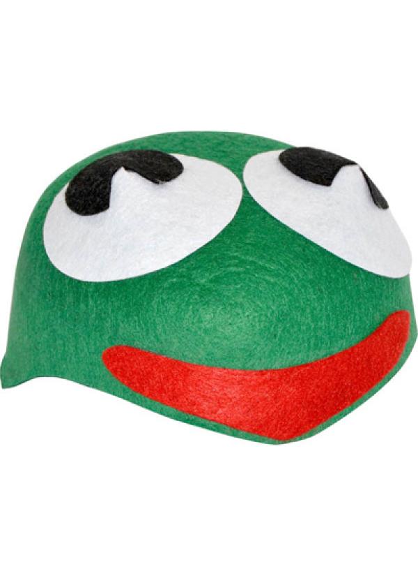 Coiffe de grenouille feutrine