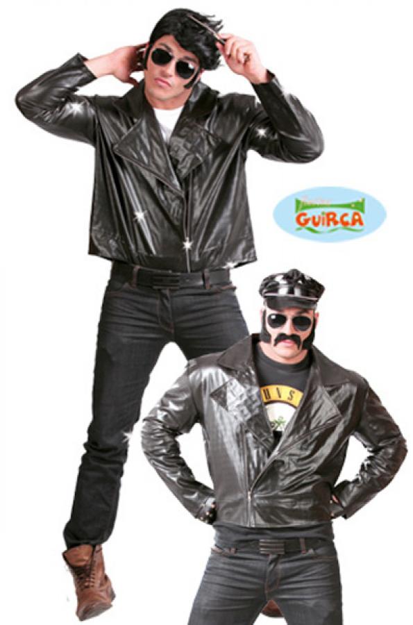 Blouson veste cuir rocker années 50 taille L