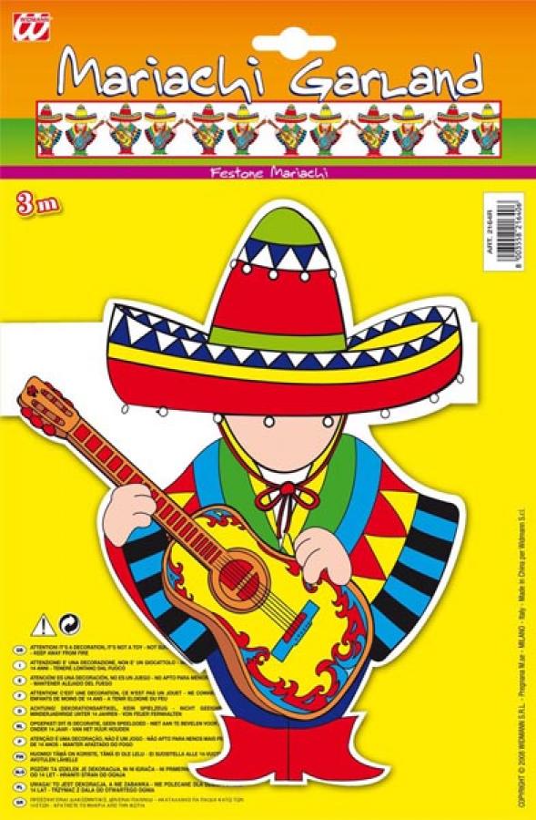 Guirlande mexicain 3 mètres