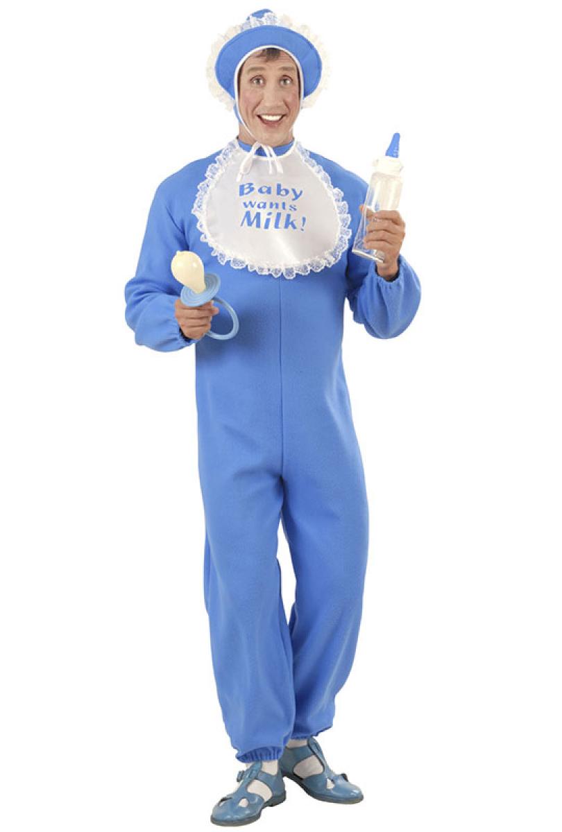 Combinaison de Bébé bleu