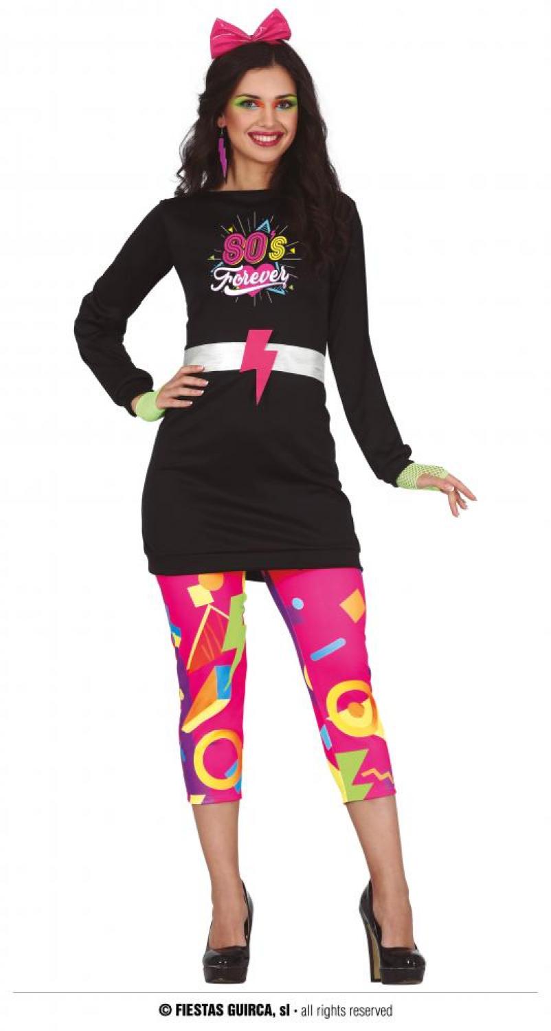 Tenue années 80 Forever taille M