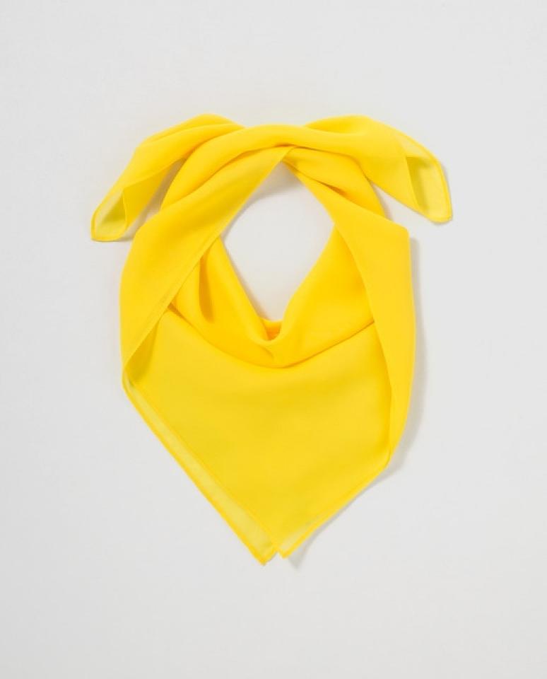 bandana jaune ocre / orange
