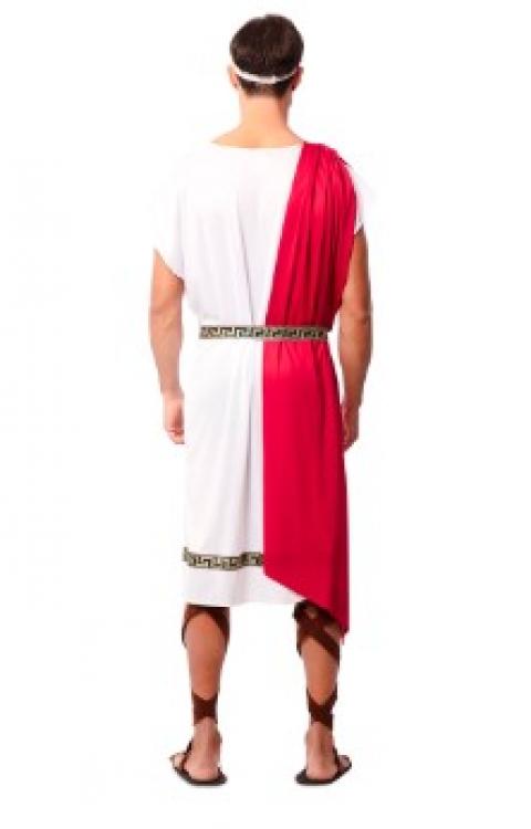 Romain blanc et rouge taille M/L