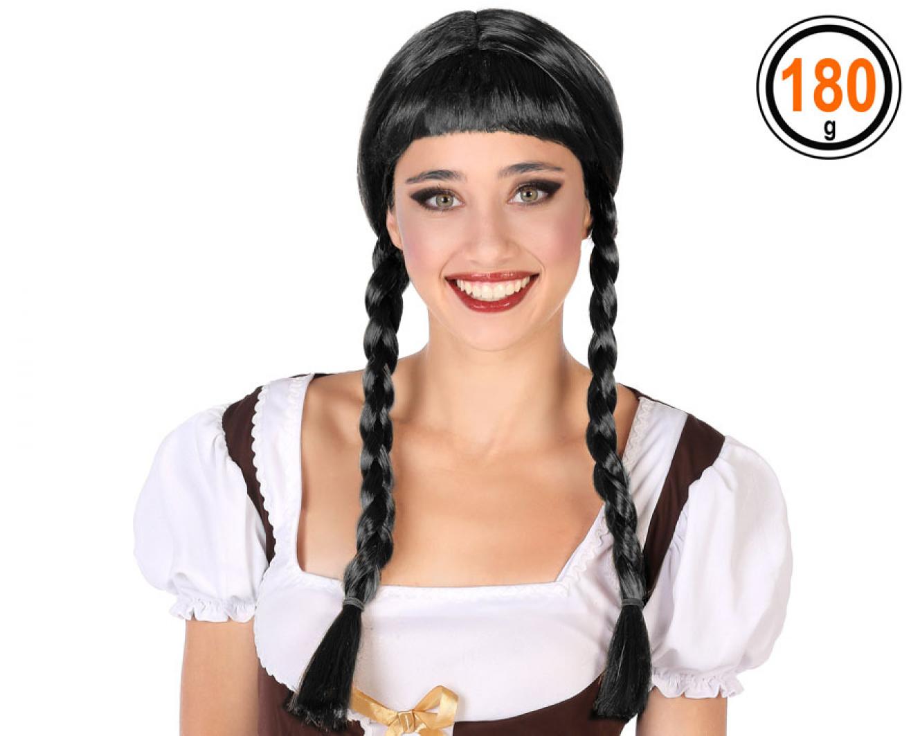 Perruque olga noire