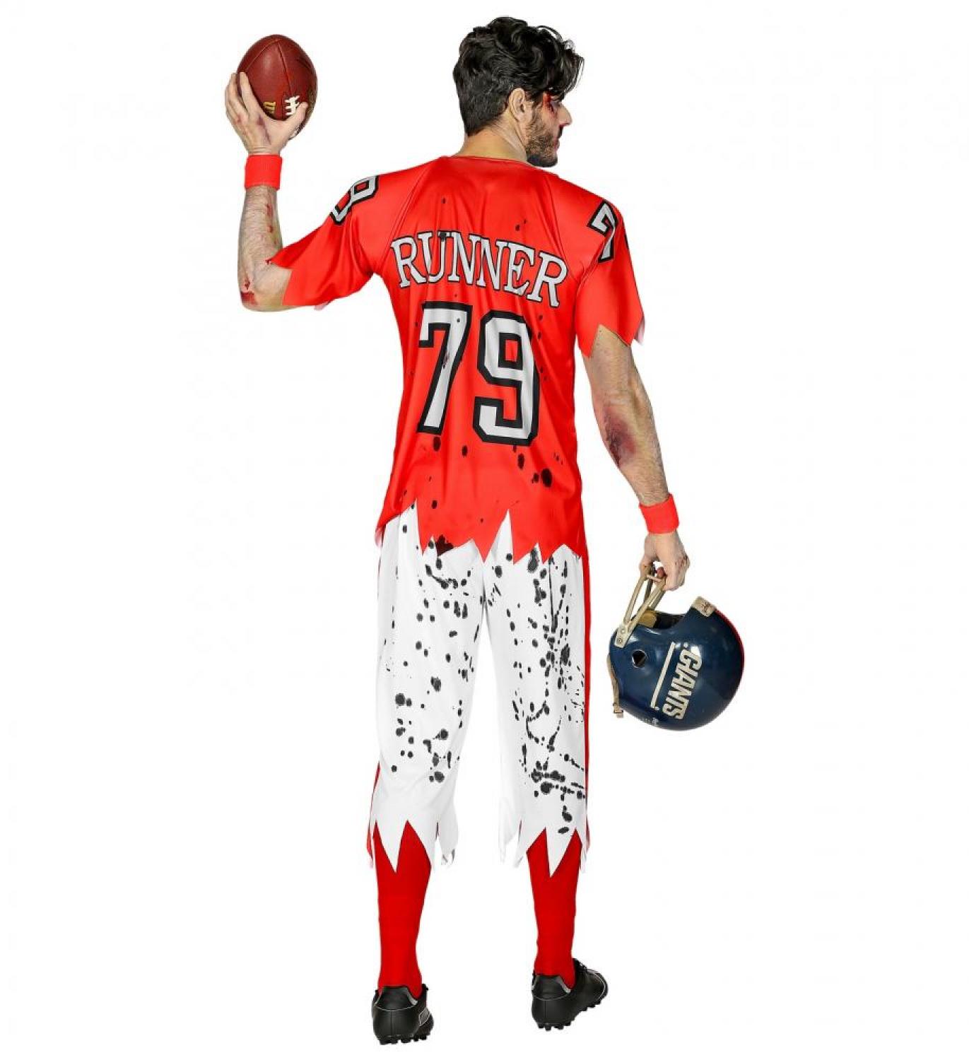 Footballeur américain zombie taille S