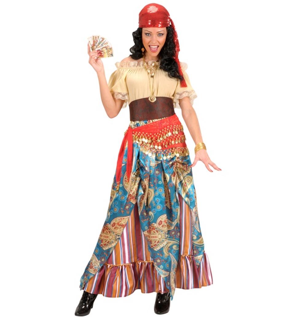 Ceinture pièces orientale rouge