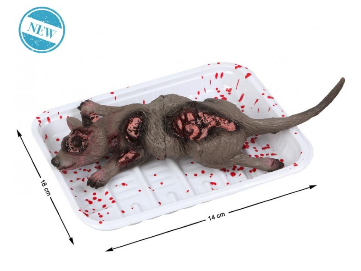 Barquette rat éventré