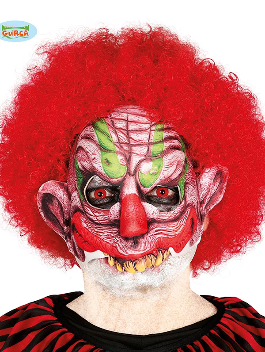 Demi masque Clown terreur
