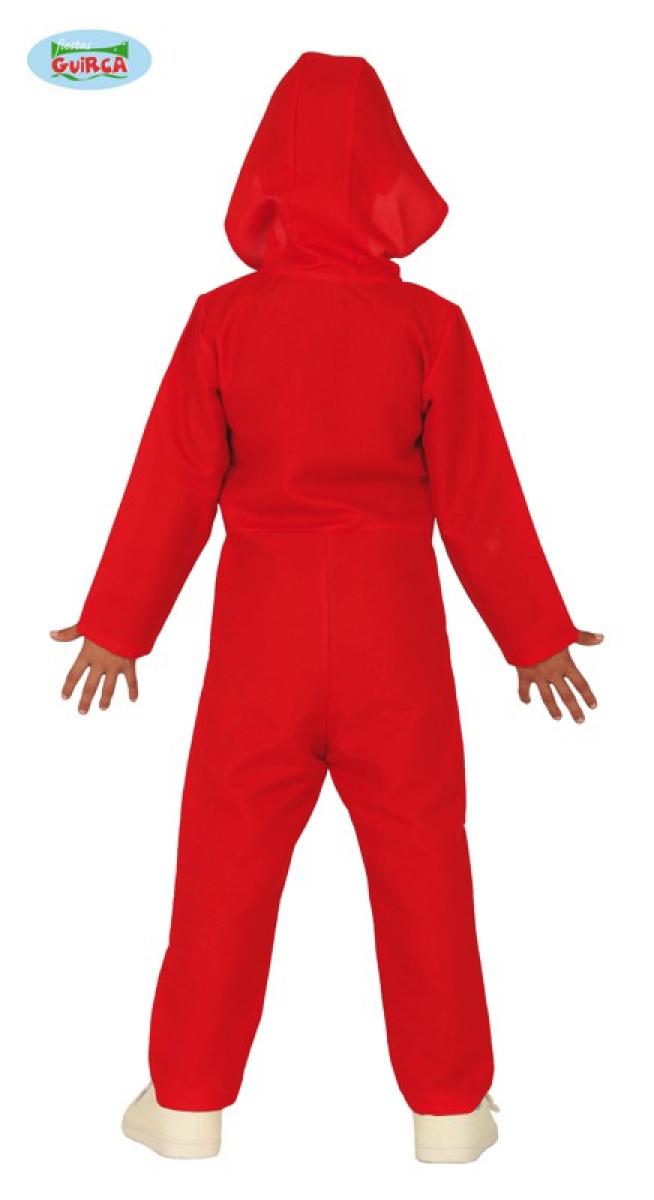 Braqueur de banque rouge taille 7/9 ans