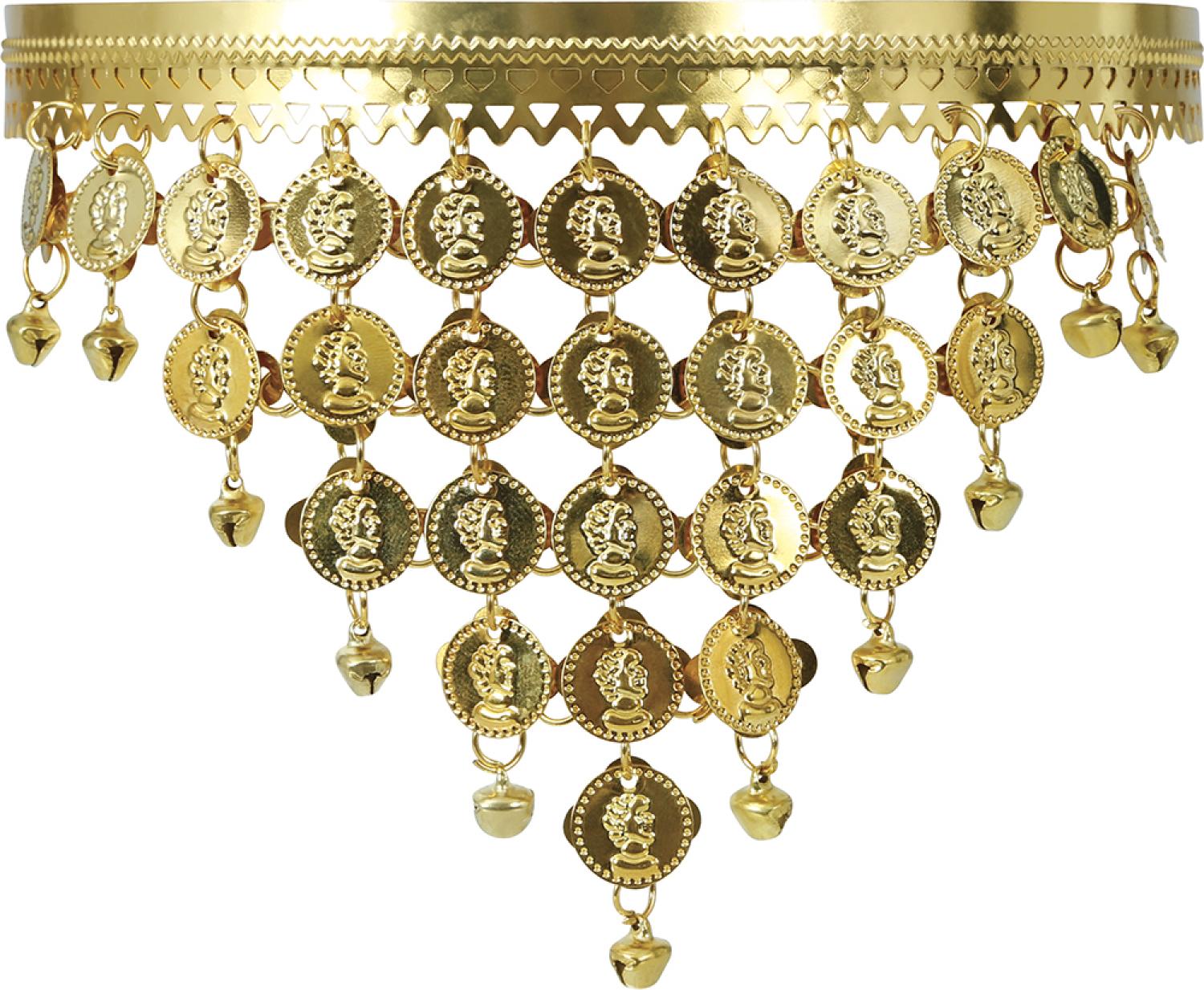 Diadème Oriental or avec pièces