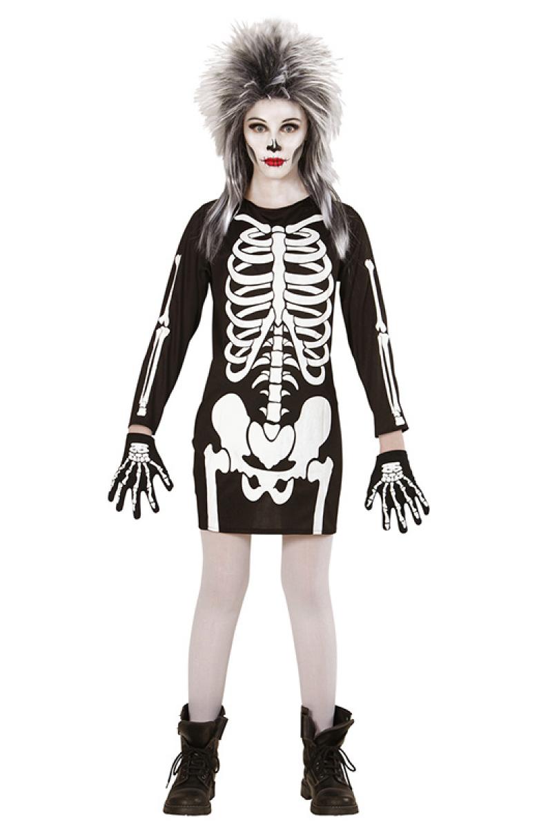 Robe squelette 5/7 ans