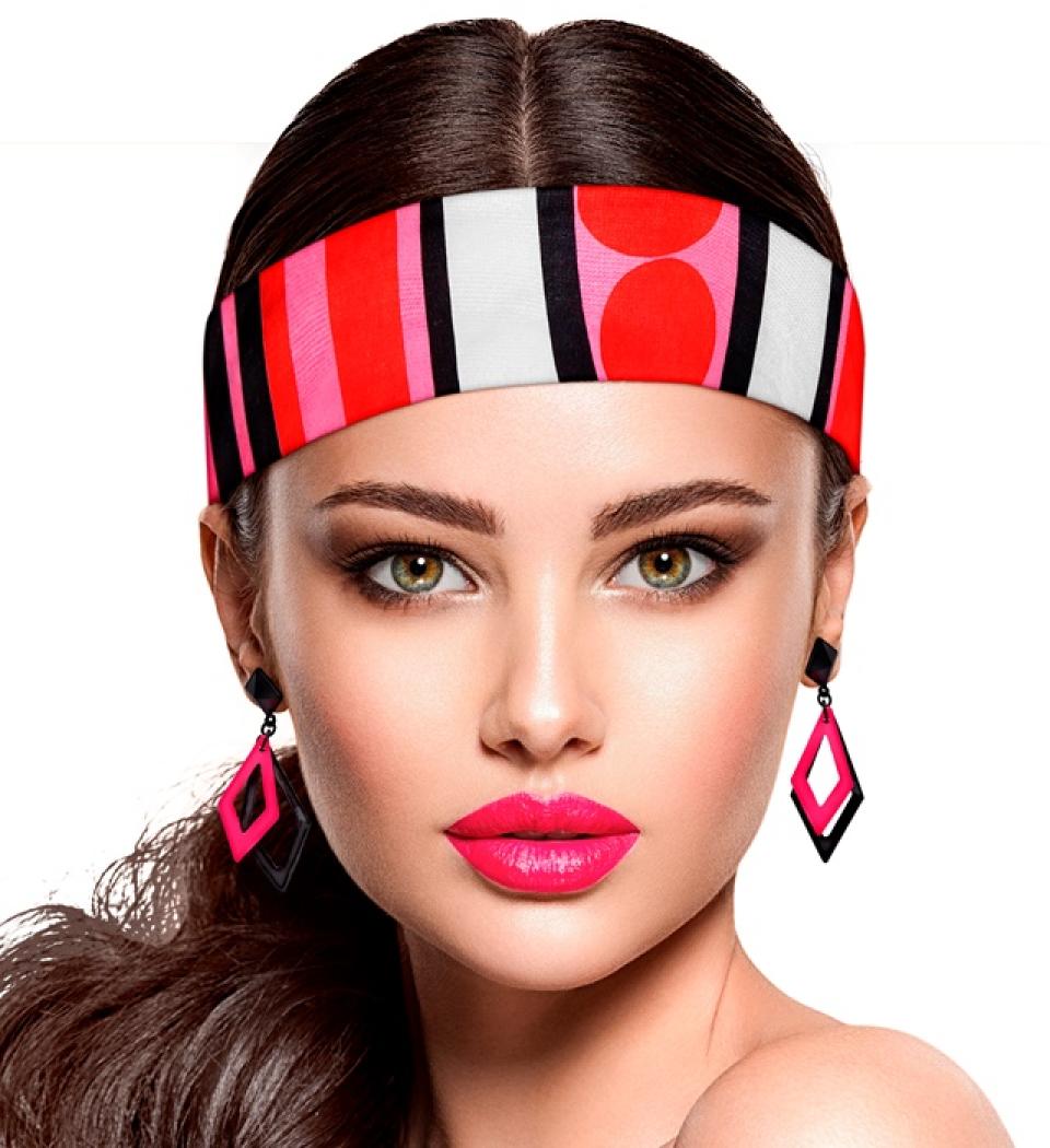 Bandeau années 70 pour cheveux