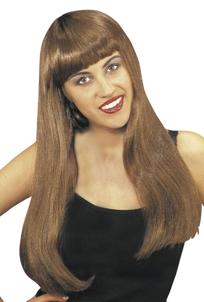 Perruque fashion rousse