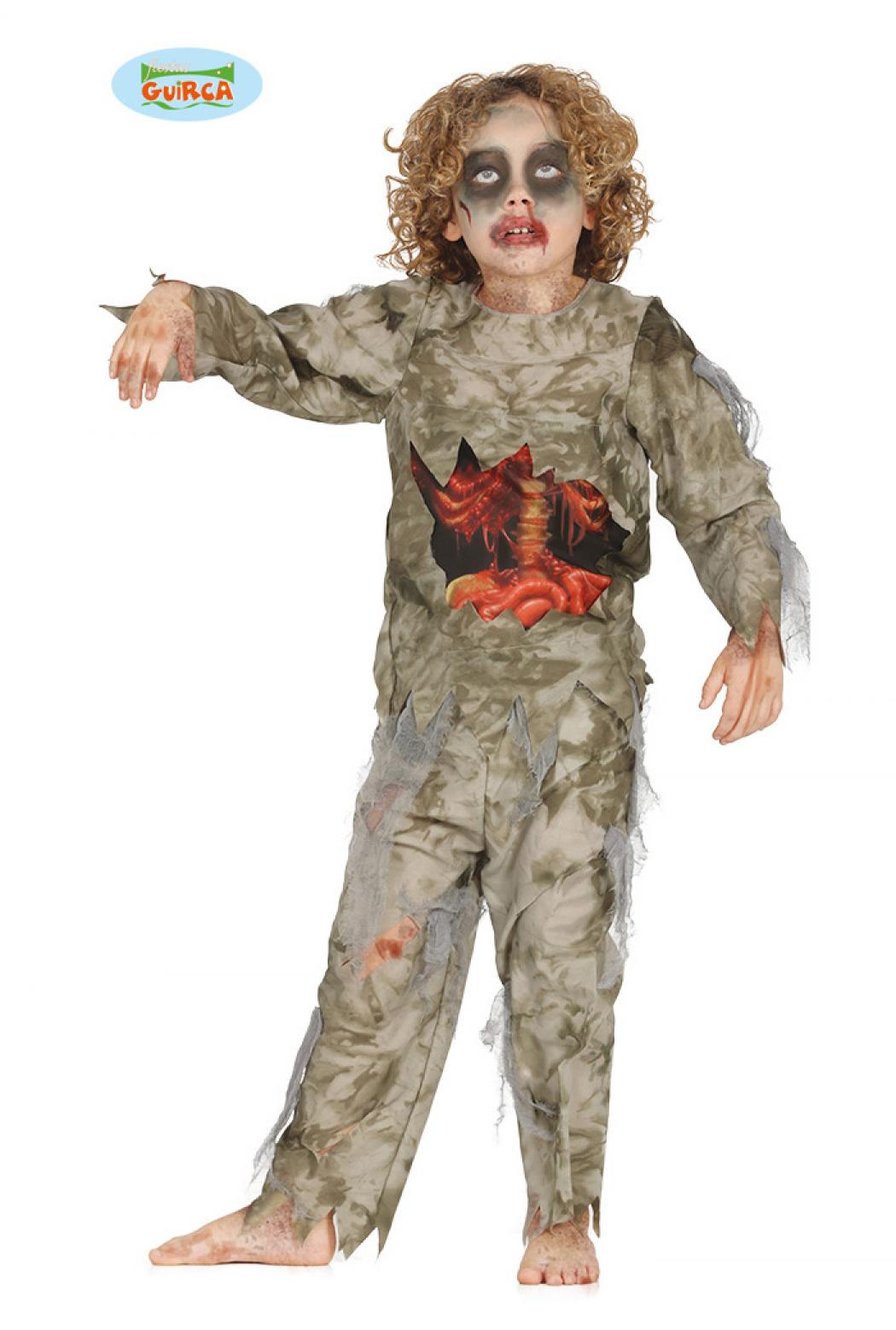 Zombie enfant taille 10/12 ans