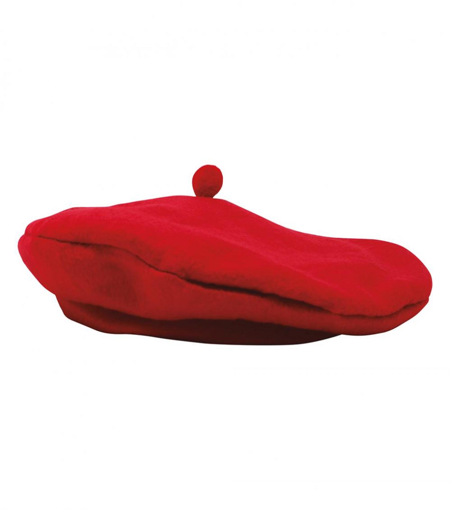 Beret basque rouge