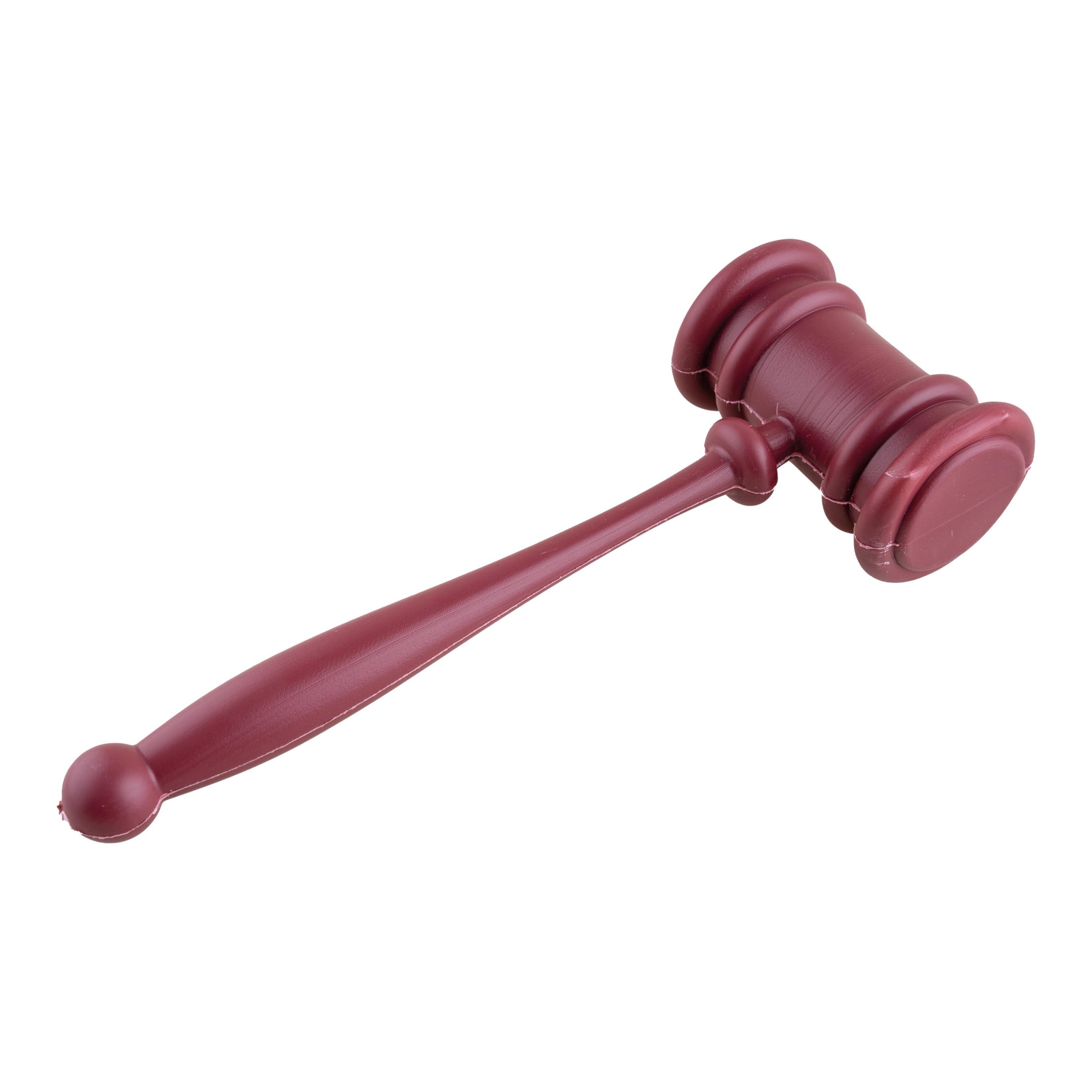 Marteau de juge en plastique