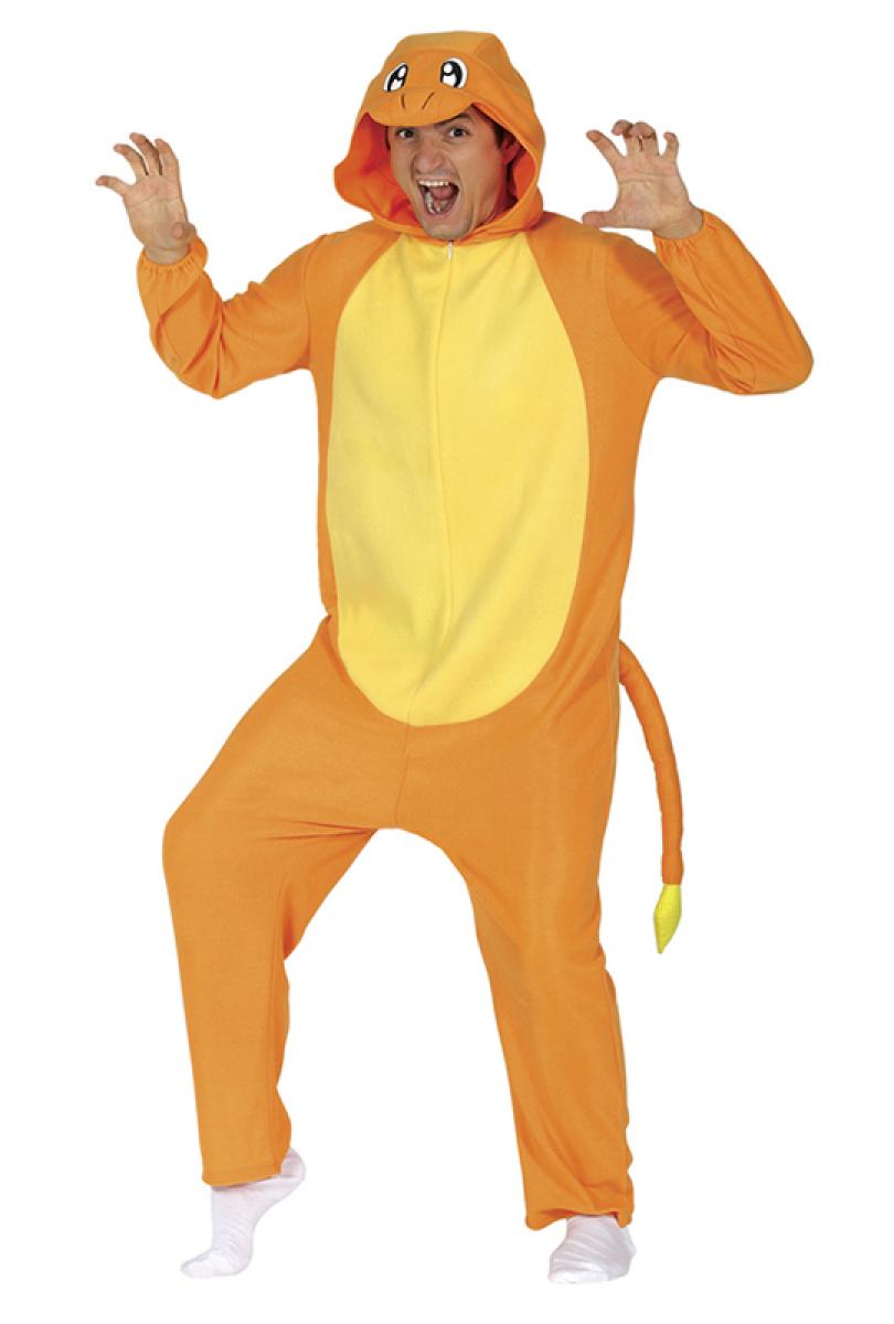 Animal orange dragon taille M/L