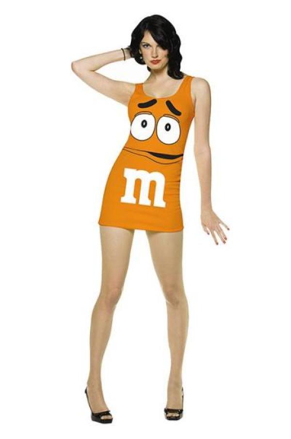 Robe bonbon M M's orange