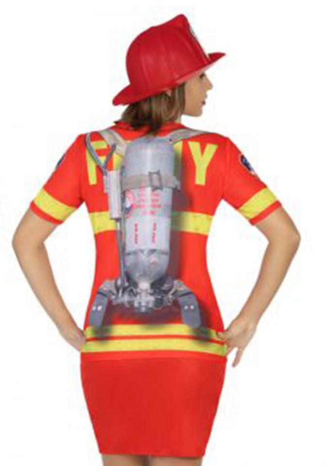 Tee shirt Pompier femme M/L