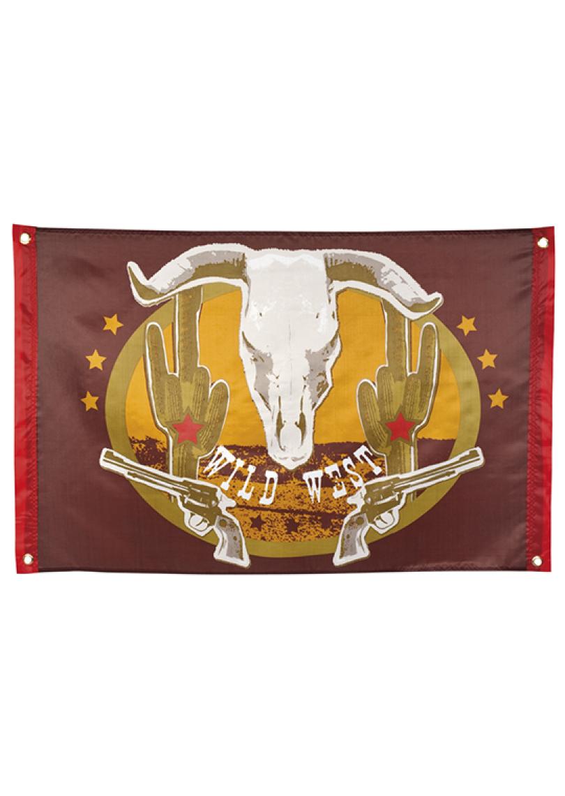 Drapeau western Wild West 60x90cm