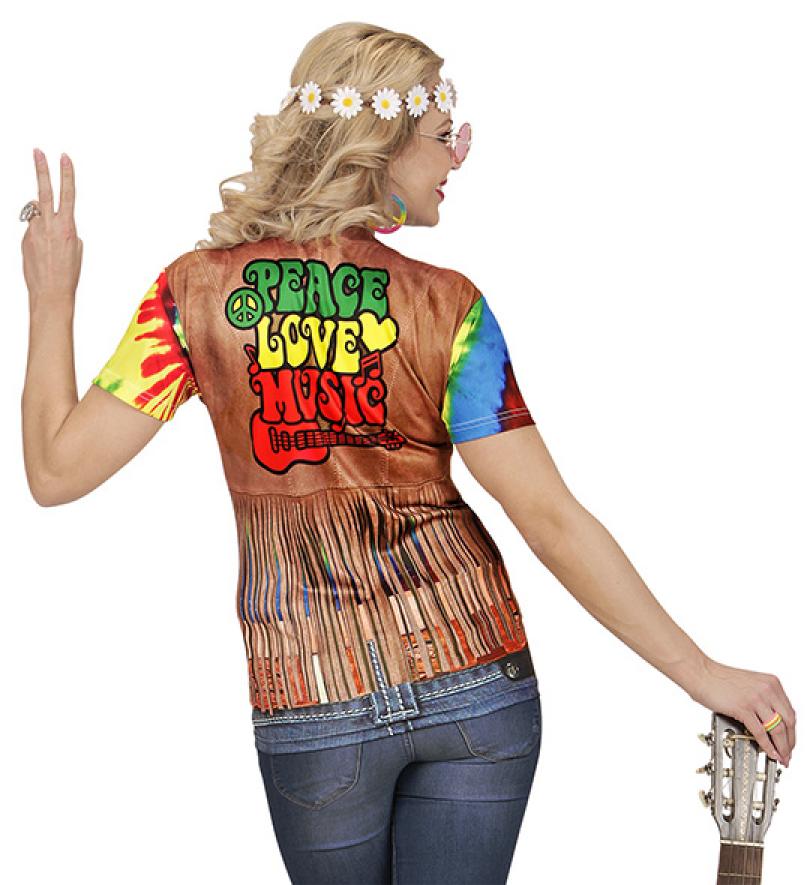 Tee shirt hippie femme taille L/XL
