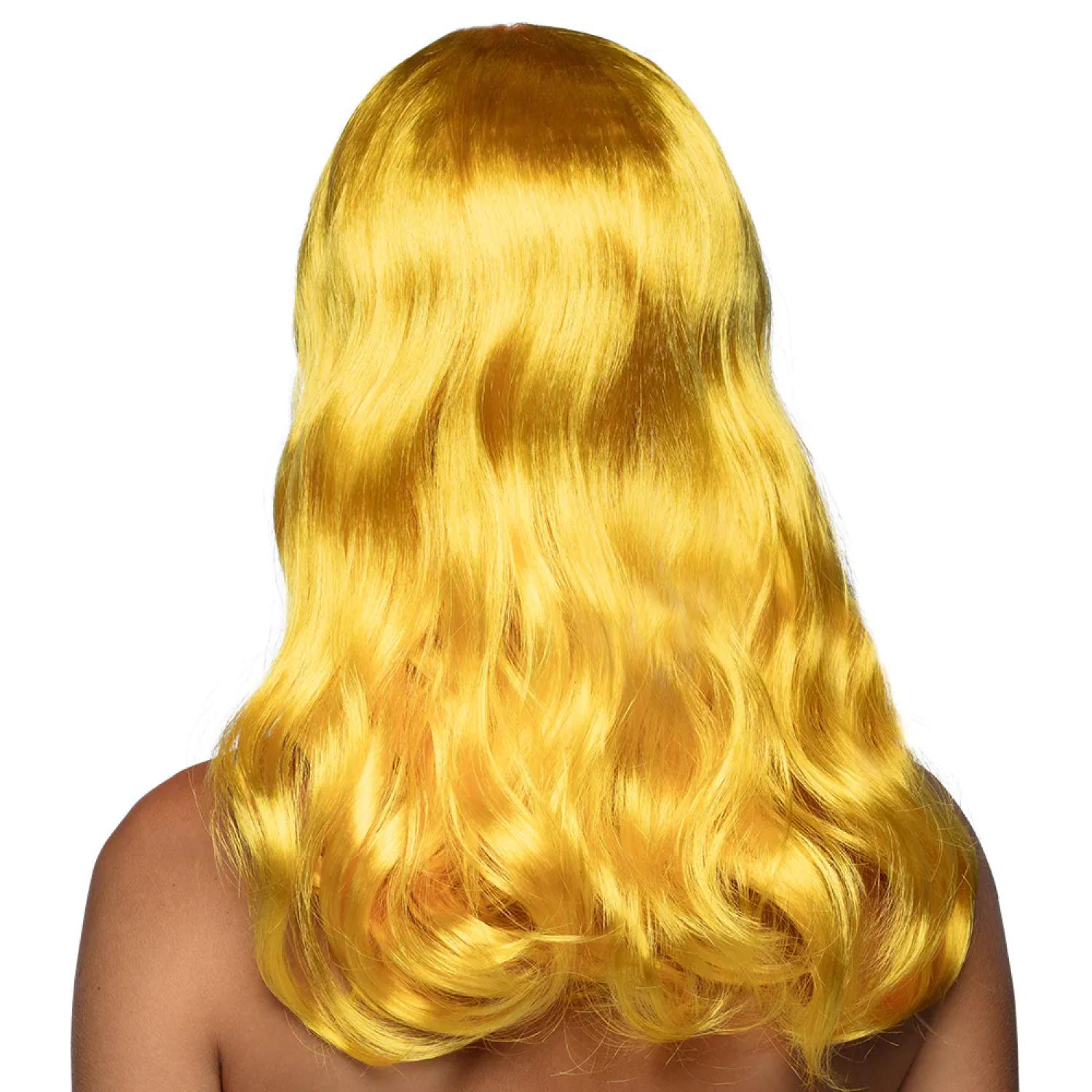 Perruque Chic jaune 