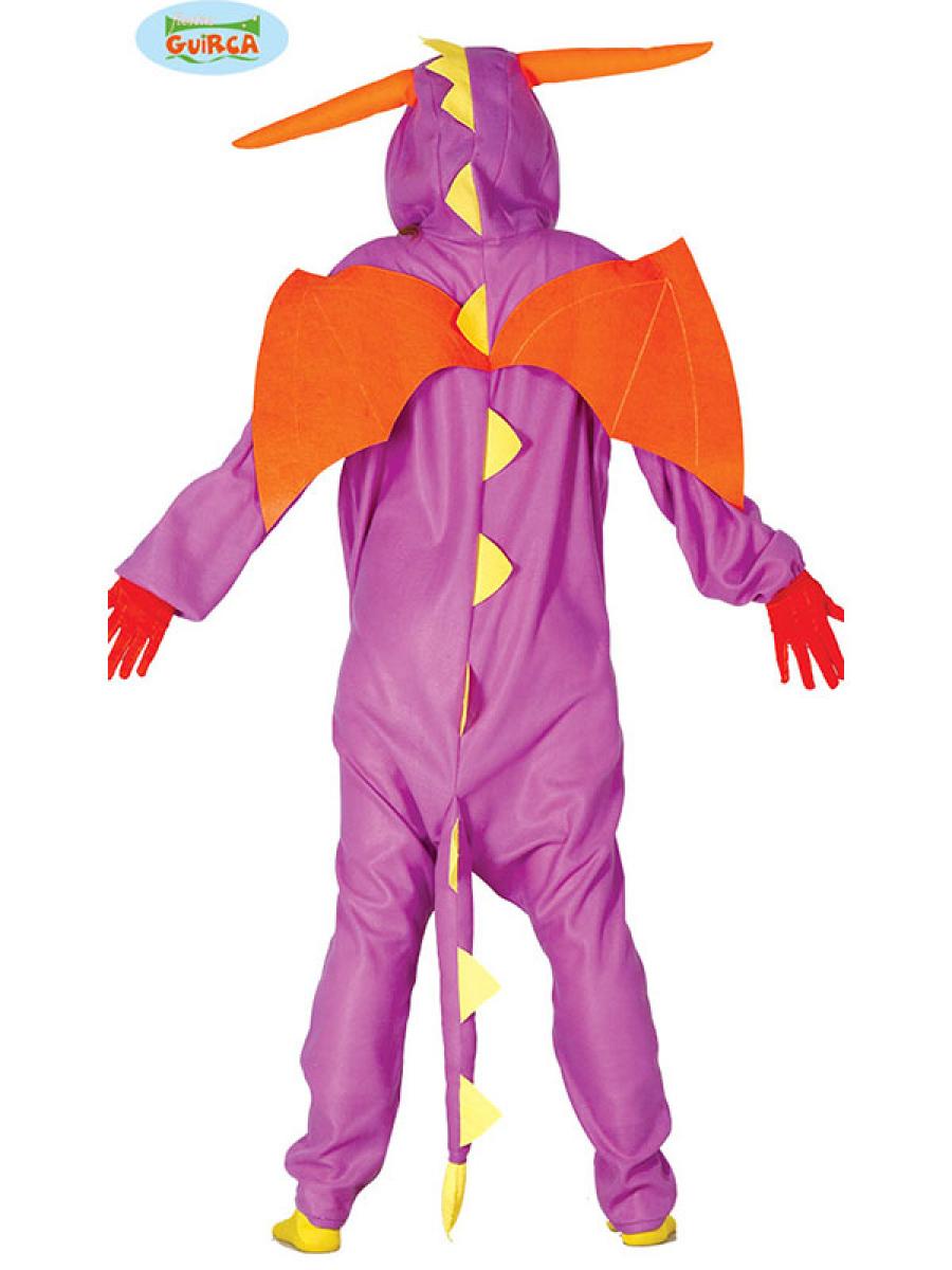 Animal violet dragon talle M/L