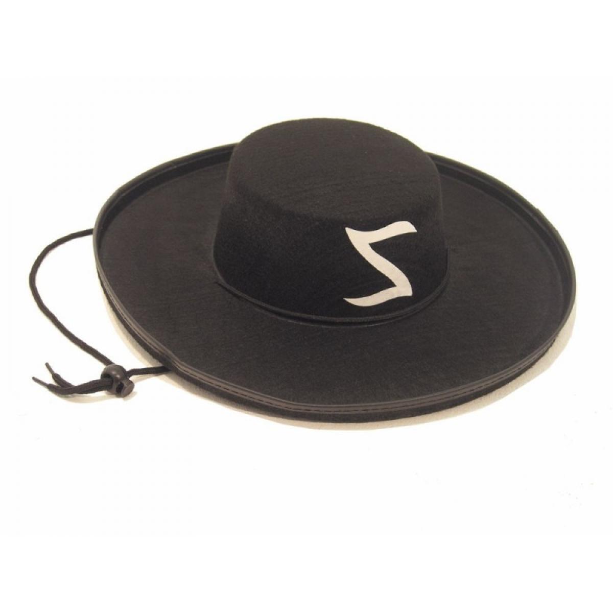 Chapeau zorro adulte