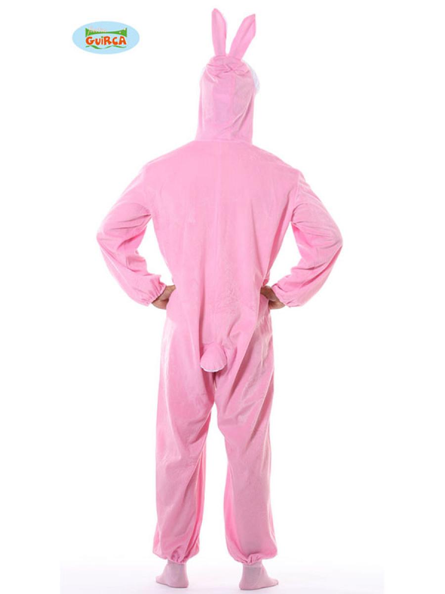 Lapin rose adulte taille M/L
