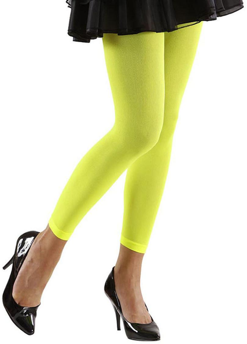 Leggings fluo vert