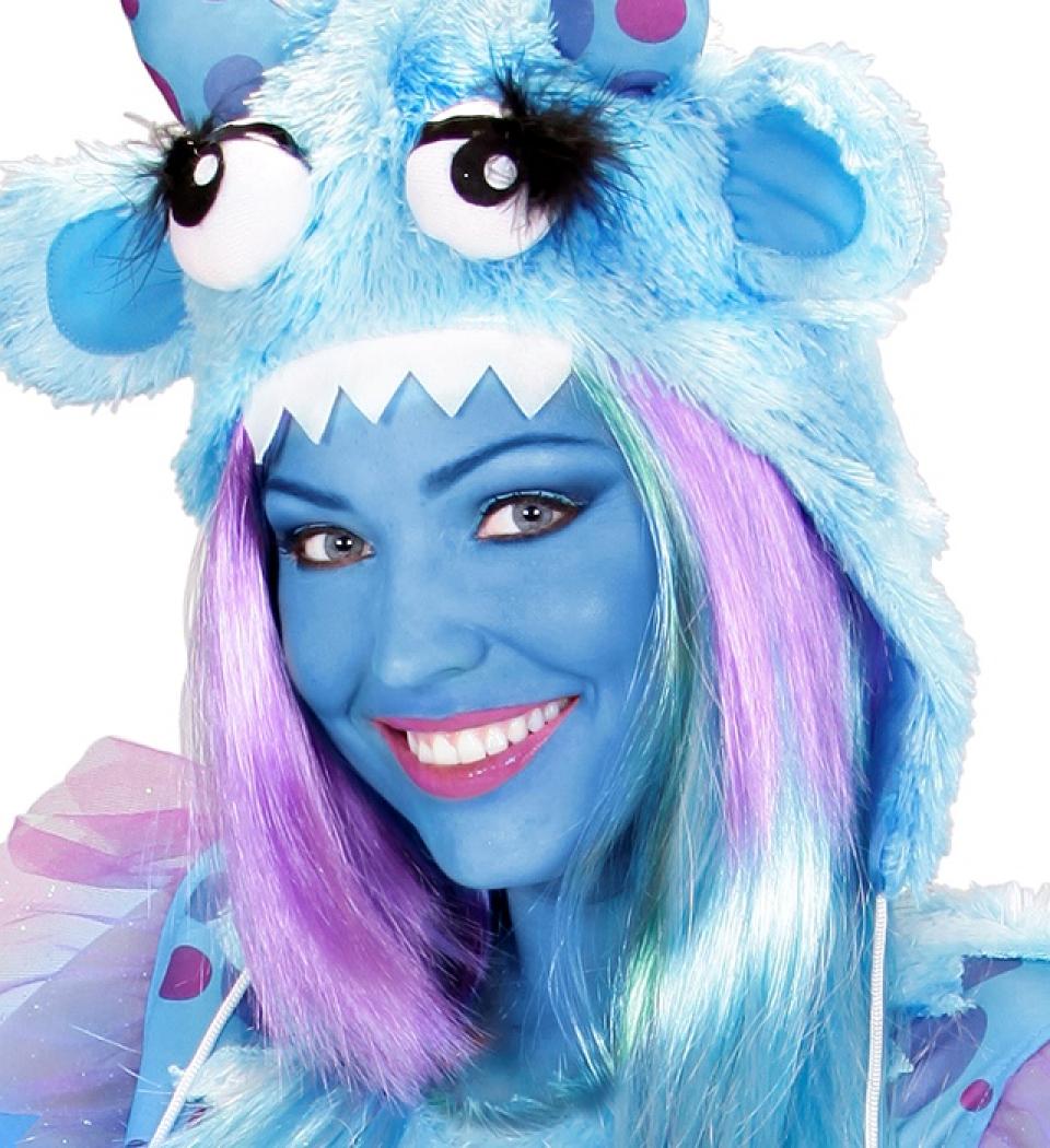 Tube maquillage bleu foncé 20ml