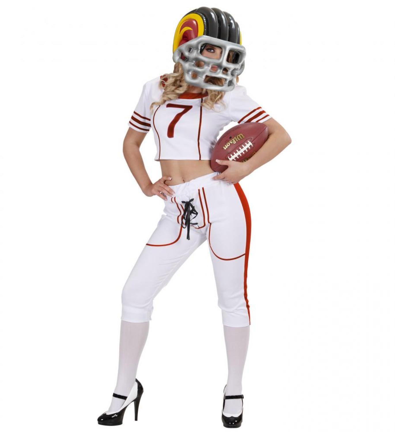 Casque footballeur américain gonflable